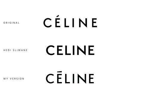 celine logo typeface|Celine logo font.